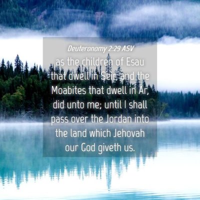 Picture 04 - Deuteronomy 2:29 ASV - as the children of Esau that dwell in Seir, and - Bible Verse Picture