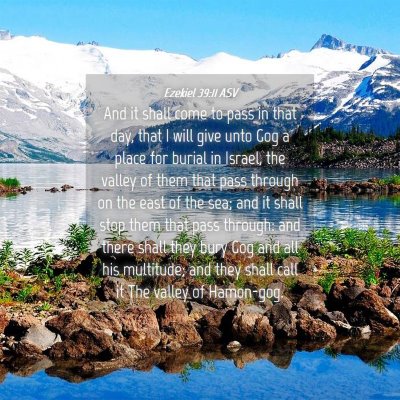Picture 04 - Ezekiel 39:11 ASV - And it shall come to pass in that day, that I - Bible Verse Picture