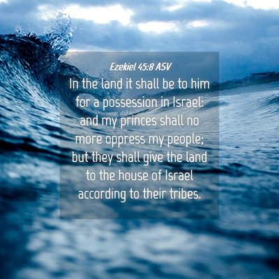 Picture 04 - Ezekiel 45:8 ASV - In the land it shall be to him for a possession - Bible Verse Picture