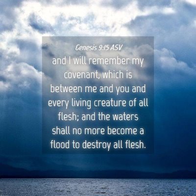 Picture 04 - Genesis 9:15 ASV - and I will remember my covenant, which is between - Bible Verse Picture