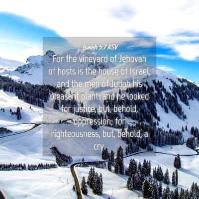 Picture 04 - Isaiah 5:7 ASV - For the vineyard of Jehovah of hosts is the house - Bible Verse Picture