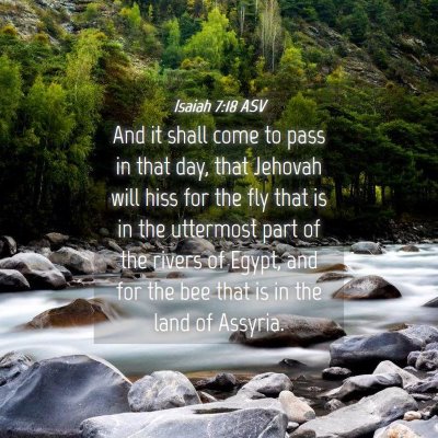 Picture 04 - Isaiah 7:18 ASV - And it shall come to pass in that day, that - Bible Verse Picture