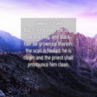 Picture 04 - Leviticus 13:37 ASV - But if in his eyes the scall be at a stay, and - Bible Verse Picture