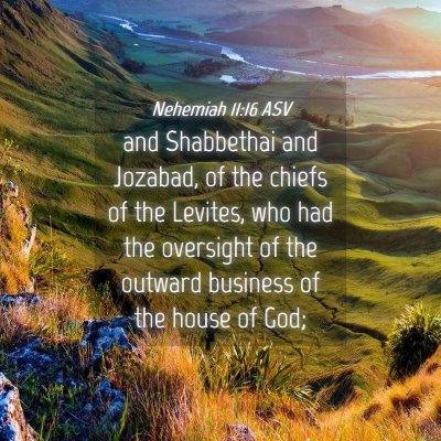 Picture 04 - Nehemiah 11:16 ASV - and Shabbethai and Jozabad, of the chiefs of the - Bible Verse Picture