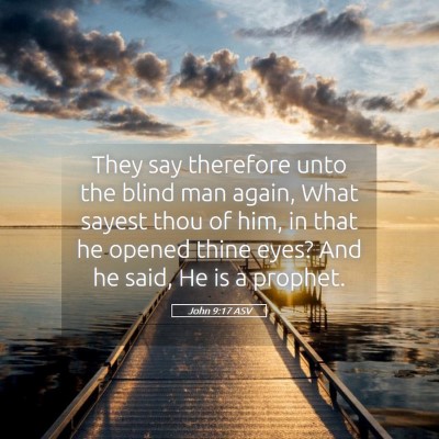 Picture 05 - John 9:17 ASV - They say therefore unto the blind man again, What - Bible Verse Picture