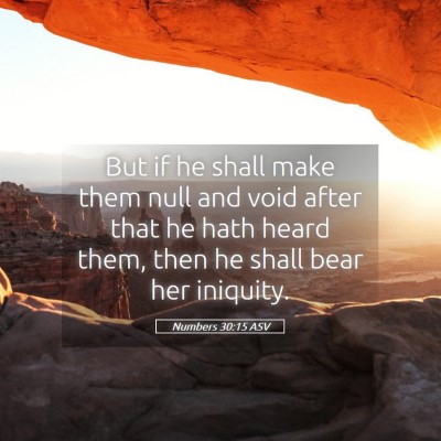 Picture 05 - Numbers 30:15 ASV - But if he shall make them null and void after - Bible Verse Picture