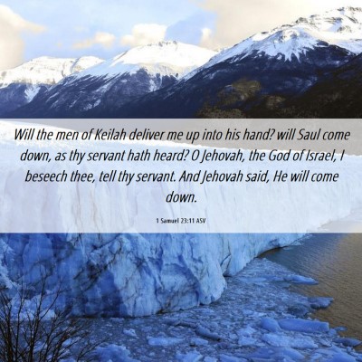 Picture 06 - 1 Samuel 23:11 ASV - Will the men of Keilah deliver me up into his - Bible Verse Picture