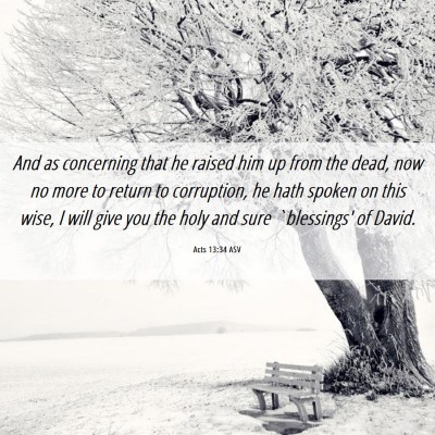 Picture 06 - Acts 13:34 ASV - And as concerning that he raised him up from the - Bible Verse Picture