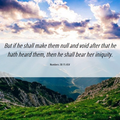 Picture 06 - Numbers 30:15 ASV - But if he shall make them null and void after - Bible Verse Picture