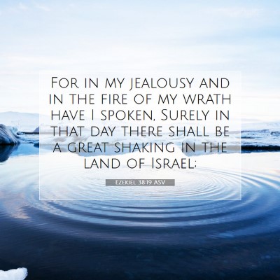 Picture 07 - Ezekiel 38:19 ASV - For in my jealousy and in the fire of my wrath - Bible Verse Picture