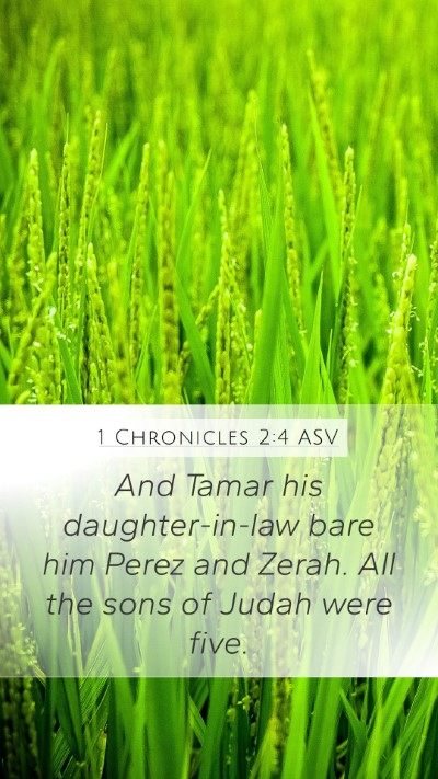 1 Chronicles 2:4 ASV Bible Verse Image