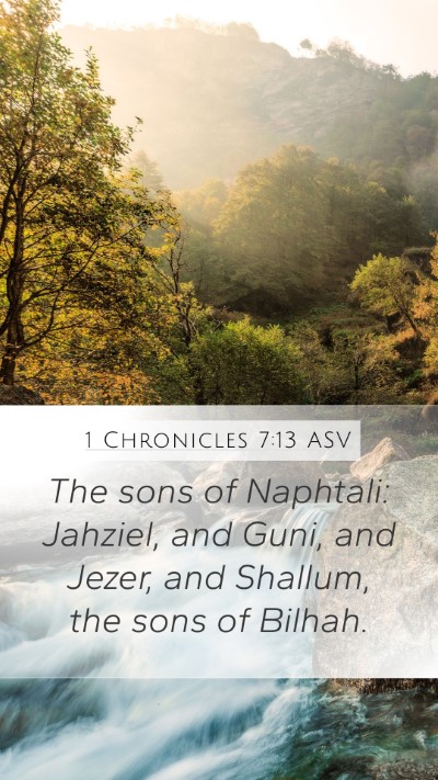 1 Chronicles 7:13 ASV Bible Verse Image