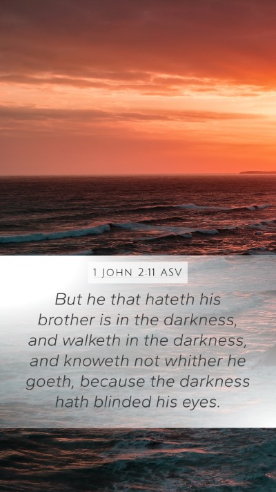 1 John 2:11 ASV Bible Verse Image