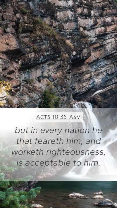 Acts 10:35 ASV Bible Verse Image