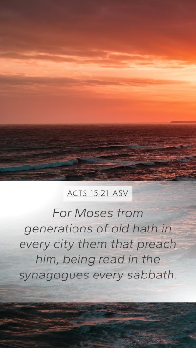Acts 15:21 ASV Bible Verse Image