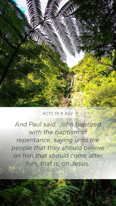 Acts 19:4 ASV Bible Verse Image
