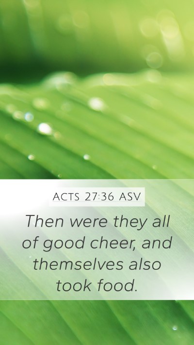 Acts 27:36 ASV Bible Verse Image