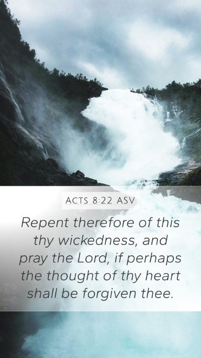 Acts 8:22 ASV Bible Verse Image