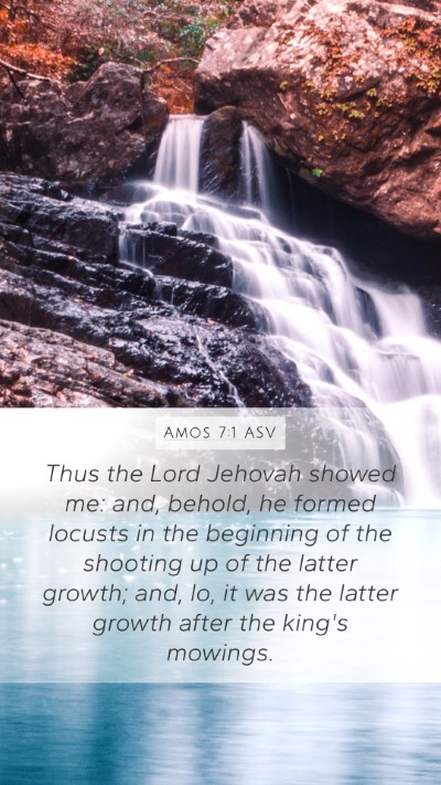 Amos 7:1 ASV Bible Verse Image