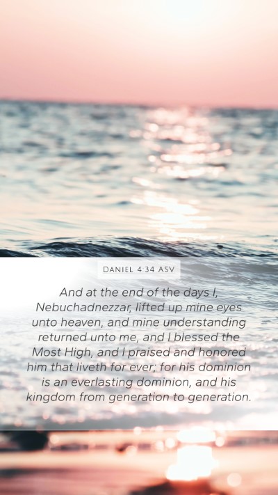 Daniel 4:34 ASV Bible Verse Image