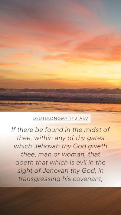 Deuteronomy 17:2 ASV Bible Verse Image