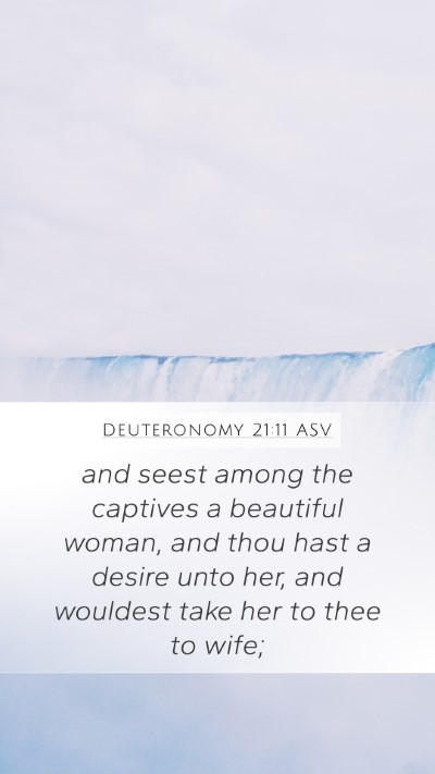 Deuteronomy 21:11 ASV Bible Verse Image
