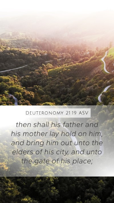 Deuteronomy 21:19 ASV Bible Verse Image