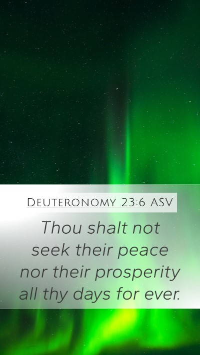 Deuteronomy 23:6 ASV Bible Verse Image