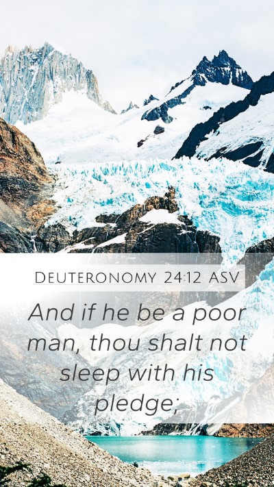 Deuteronomy 24:12 ASV Bible Verse Image
