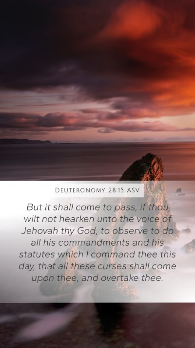 Deuteronomy 28:15 ASV Bible Verse Image