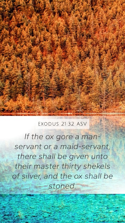Exodus 21:32 ASV Bible Verse Image