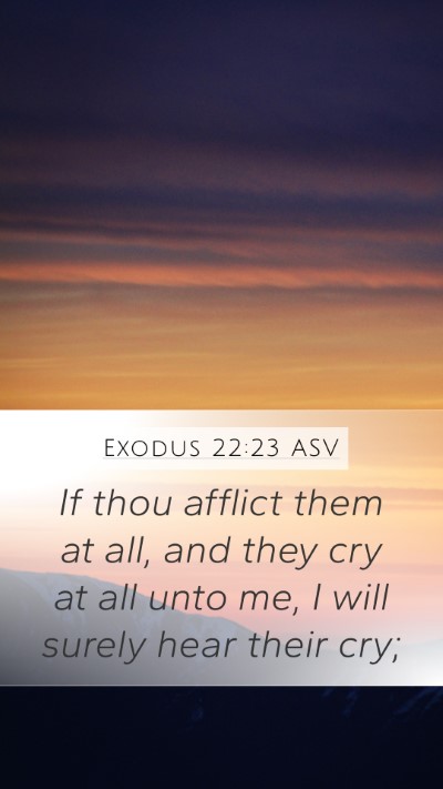 Exodus 22:23 ASV Bible Verse Image