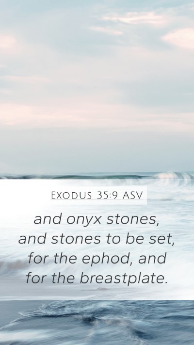 Exodus 35:9 ASV Bible Verse Image