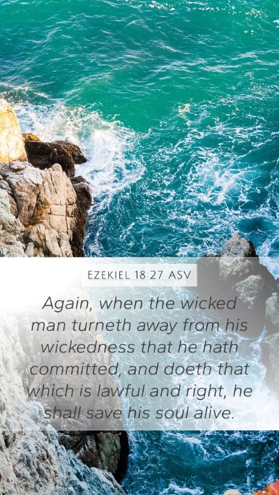 Ezekiel 18:27 ASV Bible Verse Image