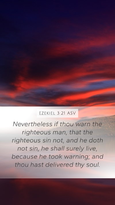 Ezekiel 3:21 ASV Bible Verse Image
