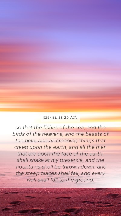 Ezekiel 38:20 ASV Bible Verse Image