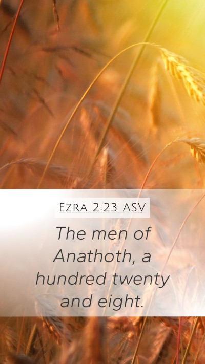 Ezra 2:23 ASV Bible Verse Image