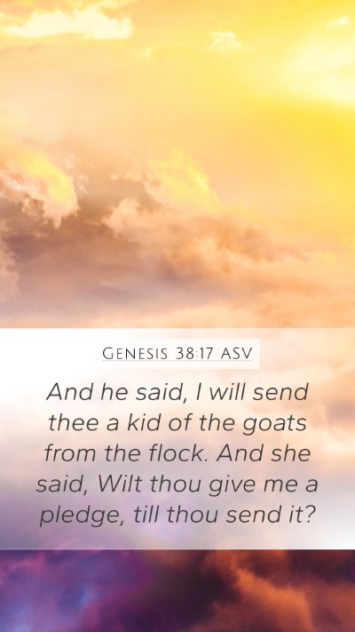 Genesis 38:17 ASV Bible Verse Image