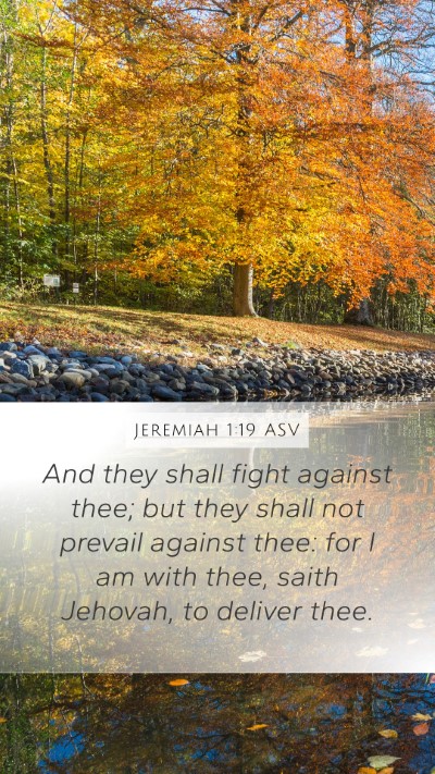Jeremiah 1:19 ASV Bible Verse Image