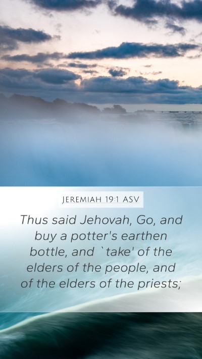 Jeremiah 19:1 ASV Bible Verse Image