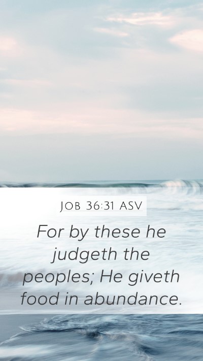 Job 36:31 ASV Bible Verse Image