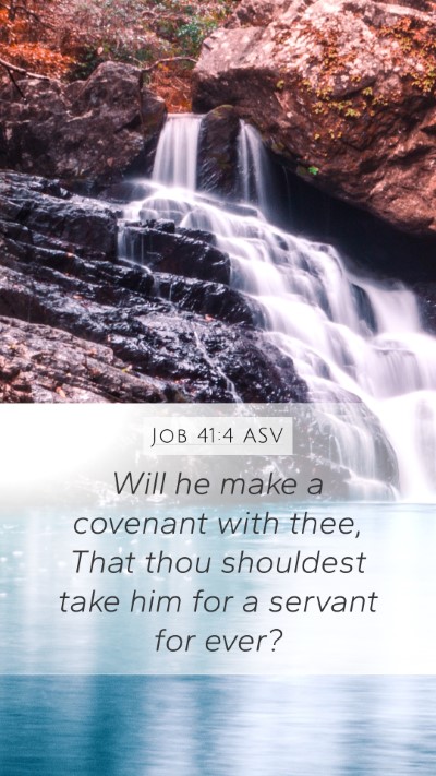 Job 41:4 ASV Bible Verse Image