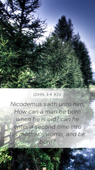 John 3:4 ASV Bible Verse Image