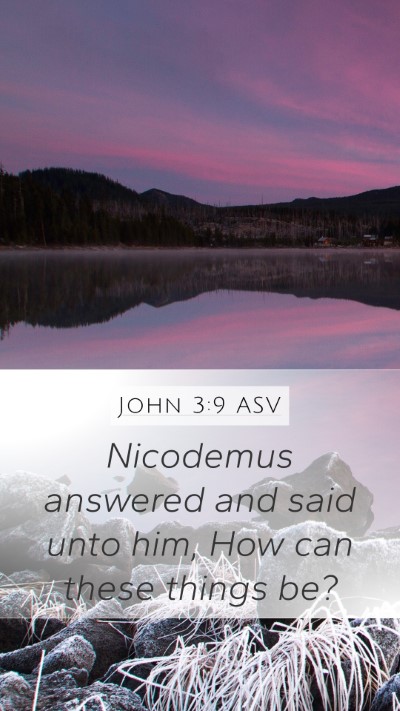 John 3:9 ASV Bible Verse Image