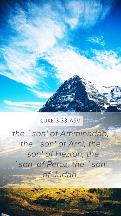 Luke 3:33 ASV Bible Verse Image