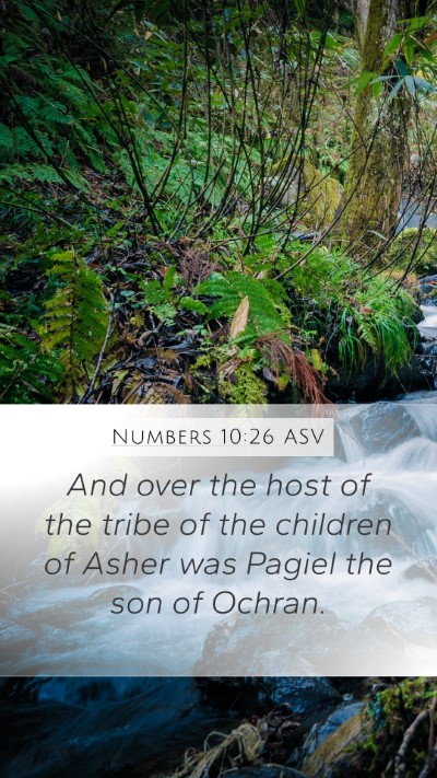 Numbers 10:26 ASV Bible Verse Image