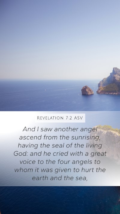 Revelation 7:2 ASV Bible Verse Image