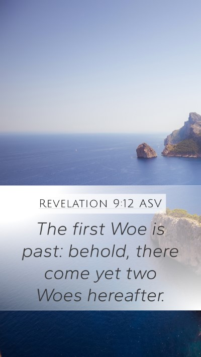 Revelation 9:12 ASV Bible Verse Image