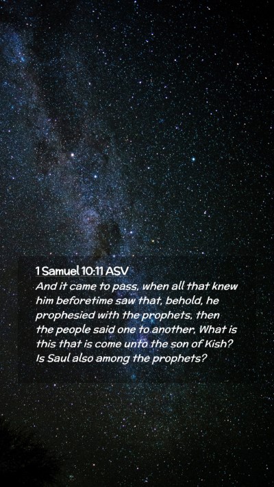 Picture 02 - 1 Samuel 10:11 ASV Mobile Phone Wallpaper - And it came to pass, when all that knew him - Mobile Bible Verse Wallpaper
