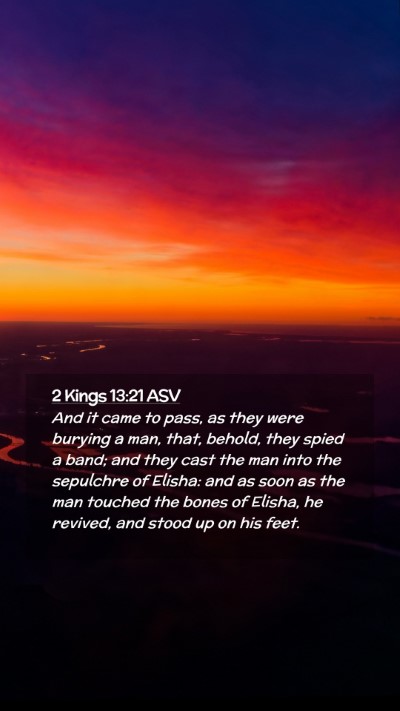 Picture 02 - 2 Kings 13:21 ASV Mobile Phone Wallpaper - And it came to pass, as they were burying a man, - Mobile Bible Verse Wallpaper